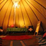 Inside our Tipis